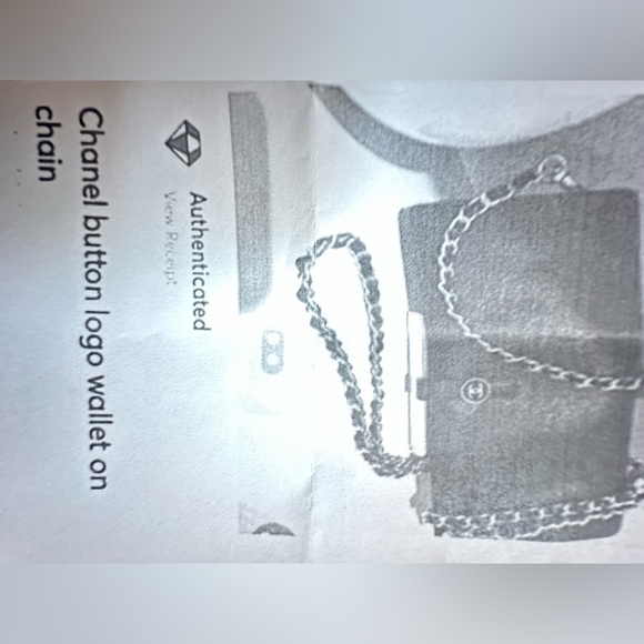 CHANEL long wallet on chain w/COA!!! LIKE NEW PRISTINE CONDITION! - Picture 4 of 10